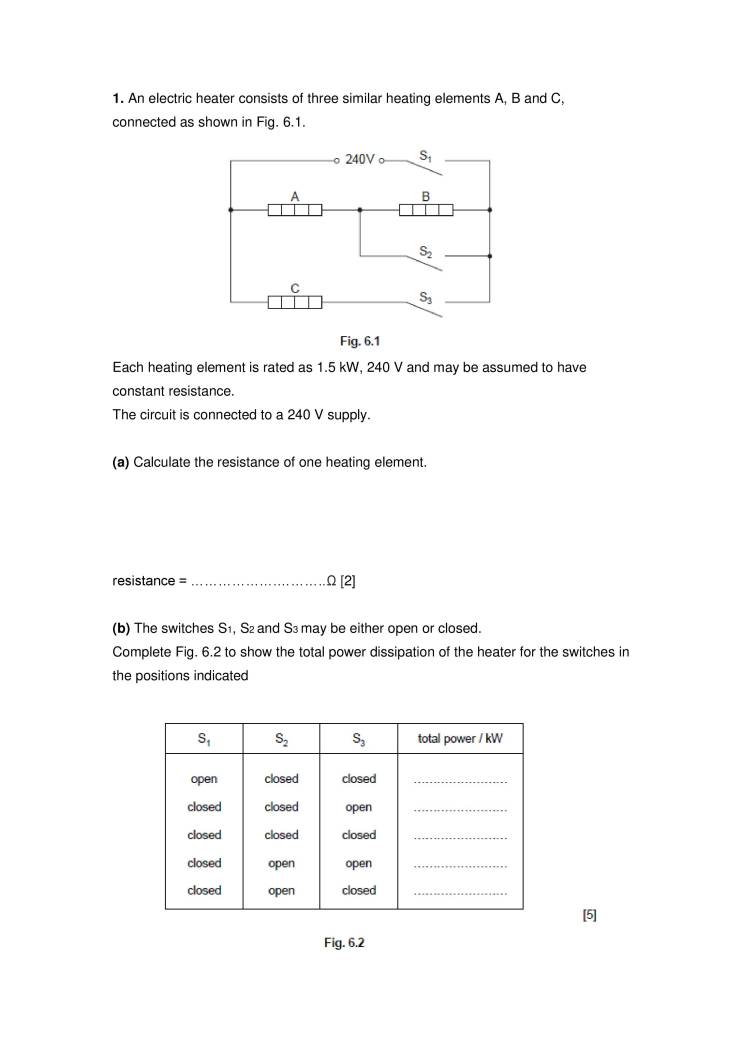 Heating Element Notes - Notes - MyPrivateTutor Malaysia