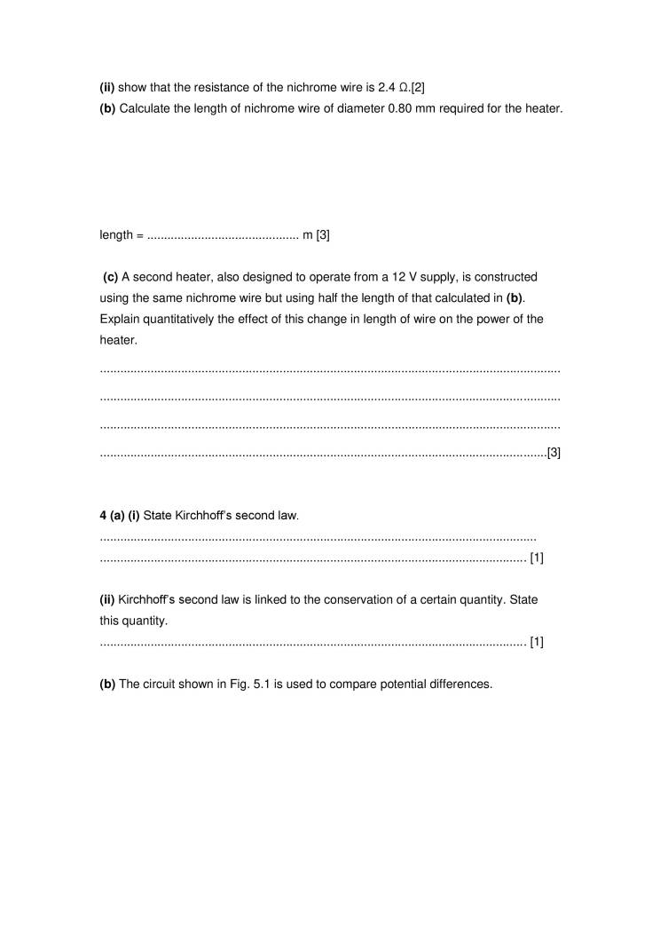 Heating Element Notes - Notes - MyPrivateTutor Malaysia